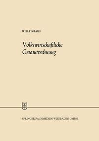Produktbild: Volkswirtschaftliche Gesamtrechnung