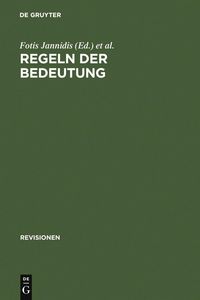 Produktbild: Regeln der Bedeutung