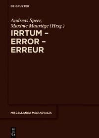 Produktbild: Irrtum &ndash; Error &ndash; Erreur