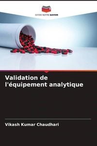 Produktbild: Validation de l'&eacute;quipement analytique