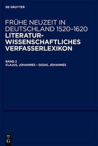 Produktbild: Clajus, Johannes &ndash; Gigas, Johannes