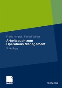 Produktbild: Arbeitsbuch zum Operations Management