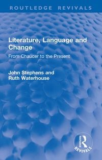 Produktbild: Literature, Language and Change