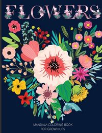 Produktbild: Mandala Flowers Coloring Book for Adults