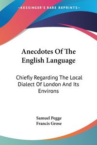 Produktbild: Anecdotes Of The English Language