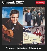 Produktbild: Chronik Tagesabrei&szlig;kalender 2027 - Kulturkalender - Personen, Ereignisse, Schaupl&auml;tze