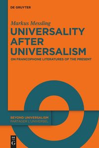 Produktbild: Universality after Universalism