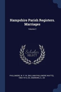 Produktbild: Hampshire Parish Registers. Marriages; Volume 2