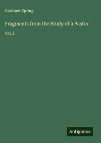 Produktbild: Fragments from the Study of a Pastor