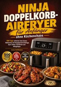 Produktbild: Ninja Doppelkorb-Airfryer f&uuml;r Anf&auml;nger ohne K&uuml;chenchaos