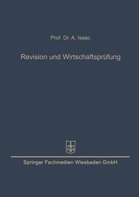 Produktbild: Revision und Wirtschaftspr&uuml;fung