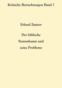 Produktbild: Der biblische Stammbaum und seine Probleme
