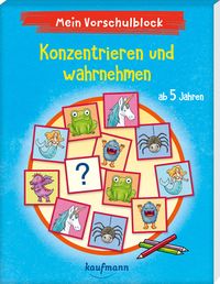 Produktbild: Mein Vorschulblock &ndash; Konzentrieren und wahrnehmen
