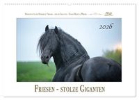 Produktbild: Friesen - stolze Giganten (Wandkalender 2026 DIN A2 quer), CALVENDO Monatskalender
