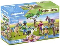 Bild vom Artikel PLAYMOBIL 71239 - Country - Picknickausflug mit Pferden vom Autor 