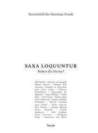 Produktbild: SAXA LOQUUNTUR &ndash; Reden die Steine?
