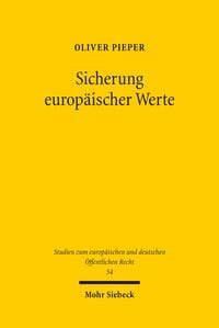 Produktbild: Sicherung europ&auml;ischer Werte
