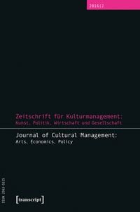 Produktbild: Zeitschrift f&uuml;r Kulturmanagement: Kunst, Politik, Wirtschaft und Gesellschaft