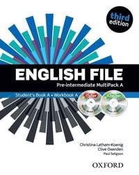 Produktbild: English File: Pre-interm. MultiPACK A w. iTutor + iChecker