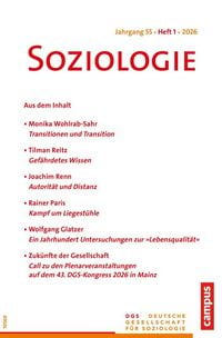 Produktbild: Soziologie 1/2026