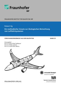 Bild vom Artikel Ein methodischer Ansatz zur ökologischen Betrachtung von Luftfahrtsystemen. vom Autor Robert Ilg