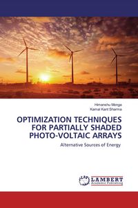 Produktbild: Optimization Techniques For Partially Shaded Photo-Voltaic Arrays