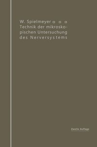 Produktbild: Technik der mikroskopischen Untersuchung des Nervensystems