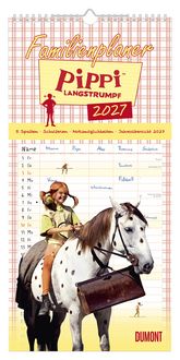 Produktbild: Familienplaner Pippi Langstrumpf 2027