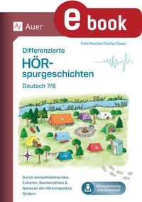 Produktbild: Differenzierte H&ouml;rspurgeschichten Deutsch 7-8