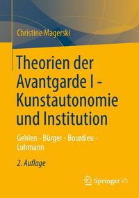 Produktbild: Theorien der Avantgarde I - Kunstautonomie und Institution