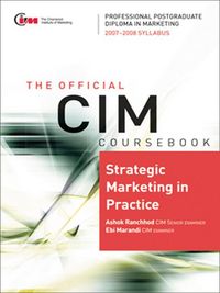 Produktbild: CIM Coursebook 07/08 Strategic Marketing in Practice