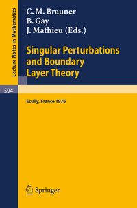 Produktbild: Singular Perturbations and Boundary Layer Theory