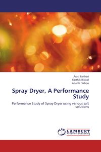 Produktbild: Spray Dryer, A Performance Study