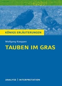Produktbild: Tauben im Gras von Wolfgang Koeppen