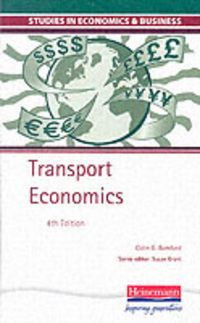 Produktbild: Studies in Economics and Business: Transport Economics