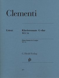 Produktbild: Muzio Clementi - Klaviersonate G-dur WO 14