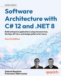 Produktbild: Software Architecture with C# 12 and .NET 8 - Fourth Edition