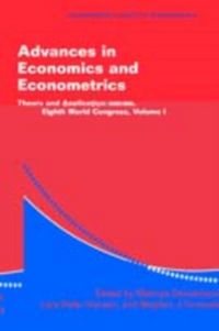 Produktbild: Advances in Economics and Econometrics: Volume 1