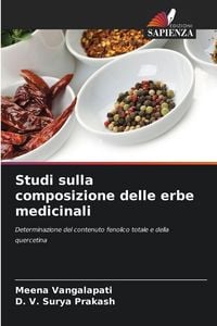 Produktbild: Studi sulla composizione delle erbe medicinali