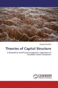 Produktbild: Bundala, N: Theories of Capital Structure