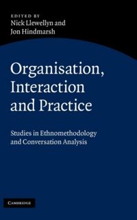 Produktbild: Organisation, Interaction and Practice