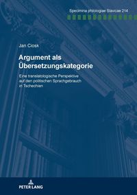 Produktbild: Argument als &Uuml;bersetzungskategorie
