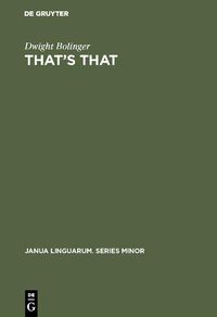 Produktbild: That's That