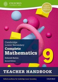 Produktbild: Cambridge Lower Secondary Complete Mathematics 9: Teacher Handbook (Second Edition)