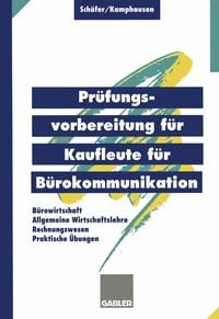 Produktbild: Pr&uuml;fungsvorbereitung f&uuml;r Kaufleute f&uuml;r B&uuml;rokommunikation