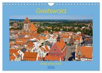 Produktbild: Greifswald, Bilder einer Stadt (Wandkalender 2026 DIN A4 quer), CALVENDO Monatskalender