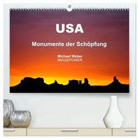 Produktbild: USA - Monumente der Sch&ouml;pfung (hochwertiger Premium Wandkalender 2027 DIN A2 quer), Kunstdruck in Hochglanz