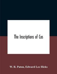 Produktbild: The Inscriptions Of Cos