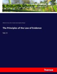 Produktbild: The Principles of the Law of Evidence