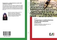 Produktbild: Trasparenza e rendicontazione sociale nelle istituzioni scolastiche